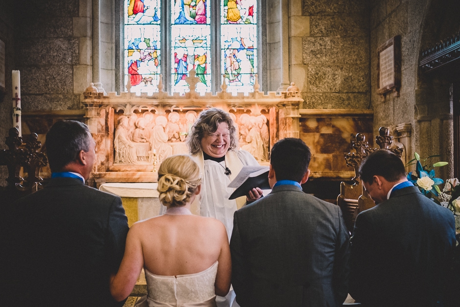 Lanydrock Church Wedding-19